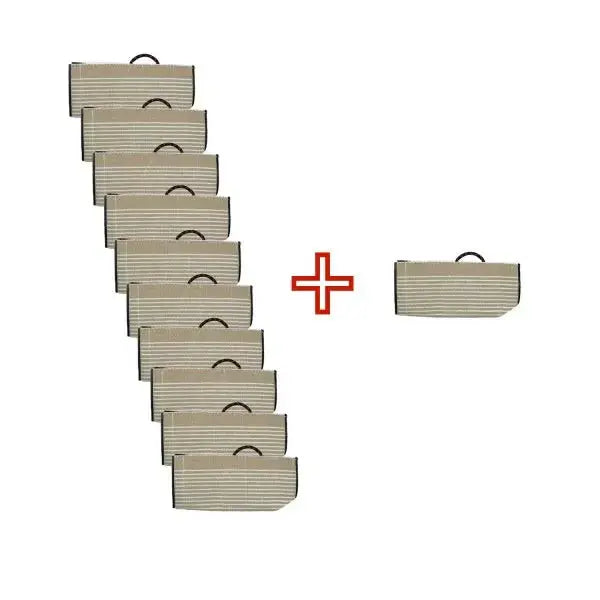 10 + 1 0260 Überzug Jute mit Schlaufe iljoke