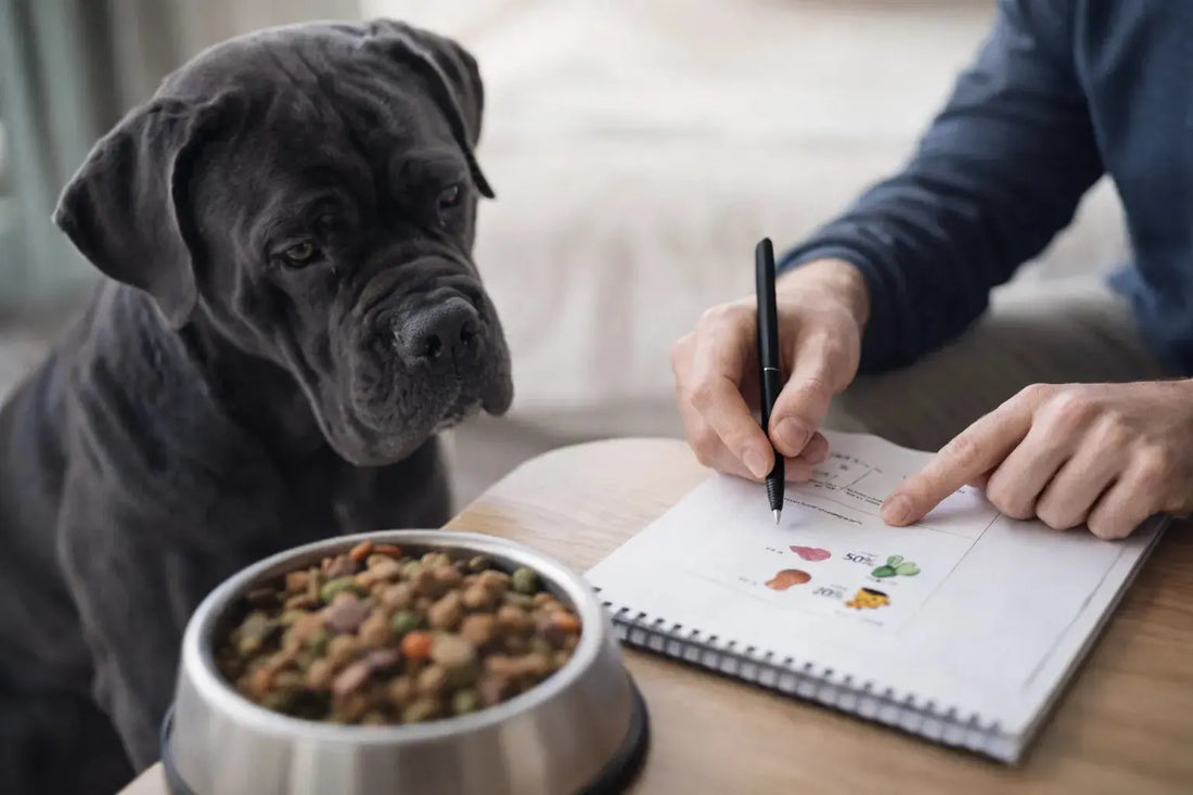Cane Corso bei Ernährungsberatung – individuelle Futterplanung mit zertifiziertem Ernährungsberater für Hunde