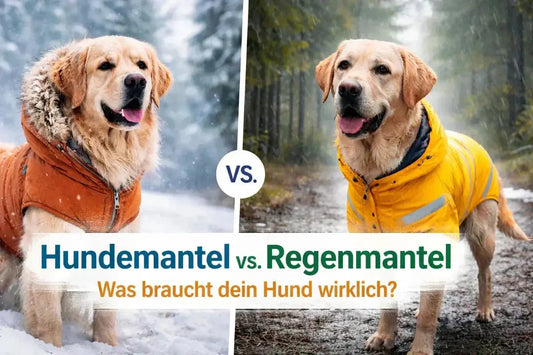 Hundemantel oder Regenmantel?