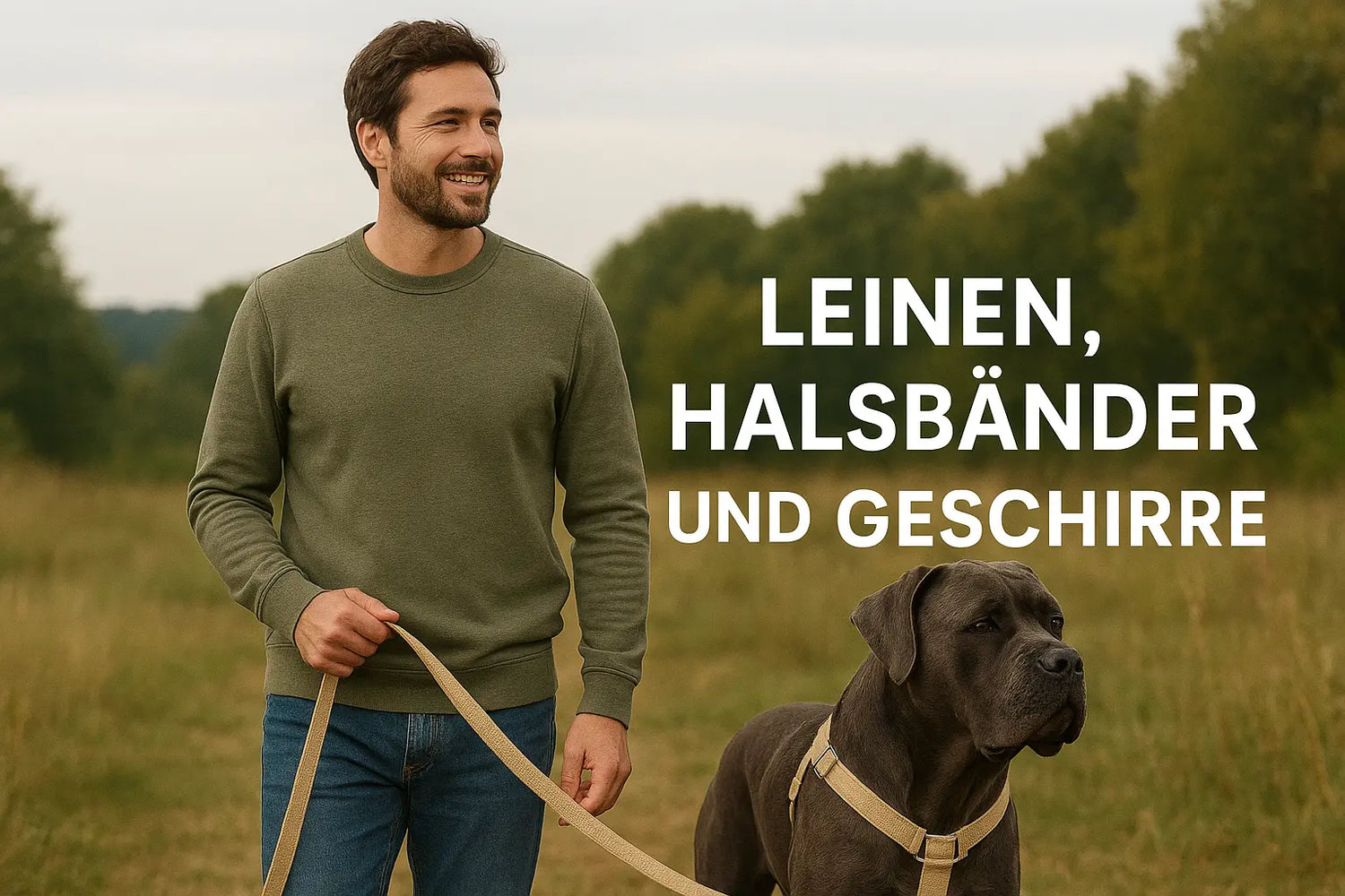 Leinen-Halsbänder-und-Geschirre iljoke