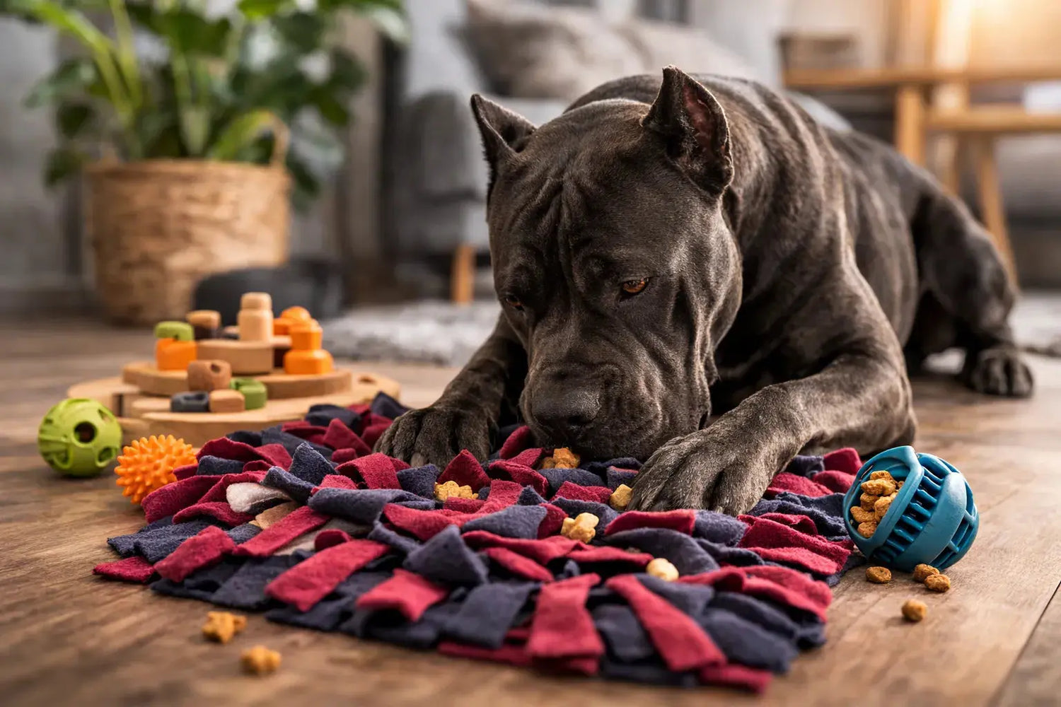 Intelligenzspielzeug-Schnüffelspiele-für-Hunde iljoke