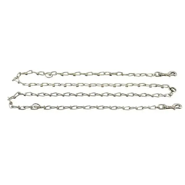 Knotenkette - Stahl vernickelt, 3,4 mm, 250 cm