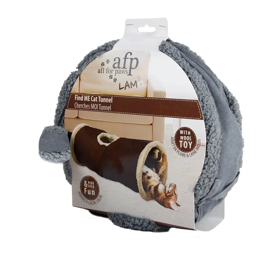AFP Lambswool - Find Me Cat Tunnel iljoke