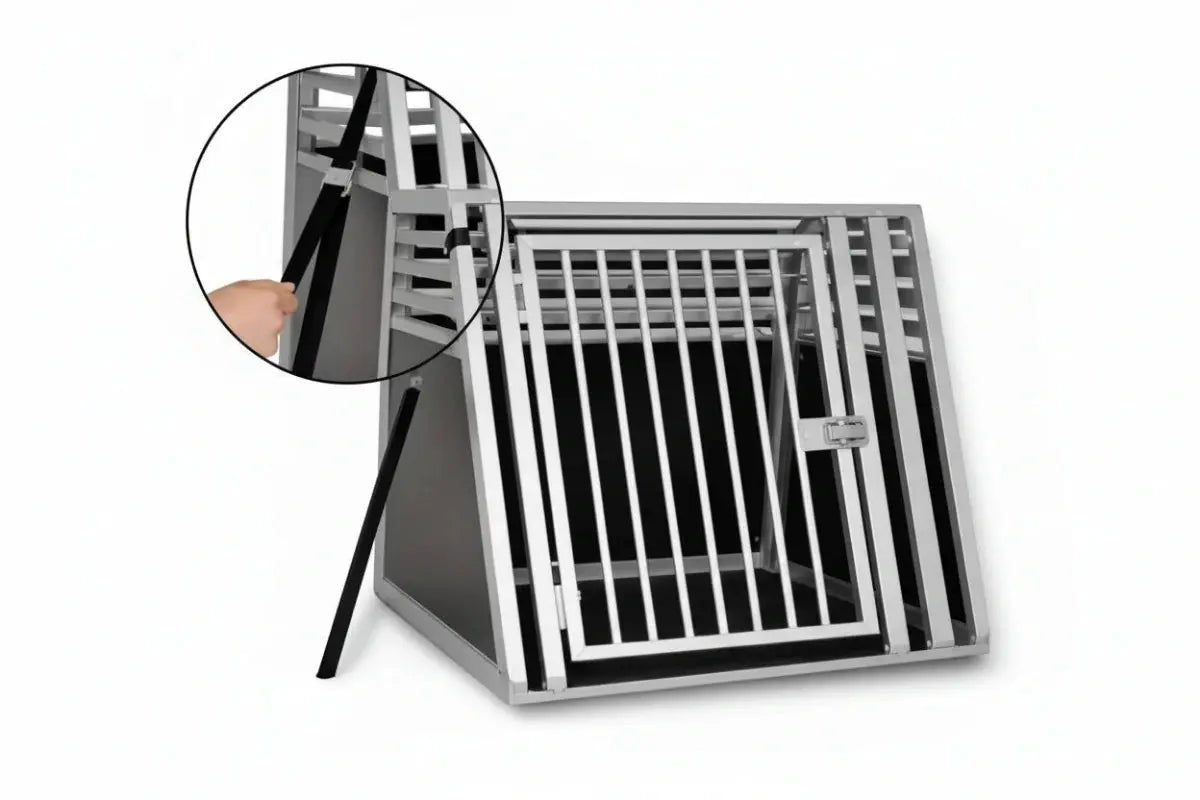 Befestigungs-Set für Hundeboxen – Sichere Fixierung im Fahrzeug (4er-Set) iljoke