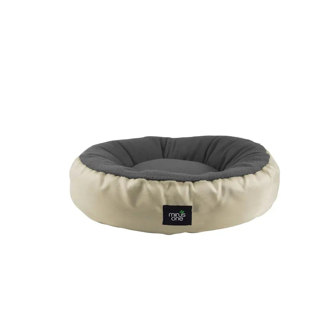 Minus One Snuggle Pet Bed – Weiches Haustierbett in Grau iljoke
