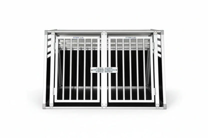 Hundetransportbox fürs Auto – Doppelbox | Höhe 68 cm | Schmidt Fahrzeugbau iljoke