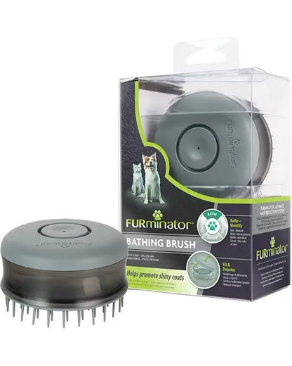 FURminator® Katzen und Hunde – Shampoobürste