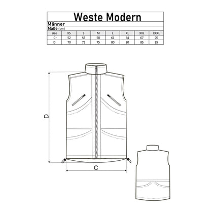 Weste Modern Männer Florian