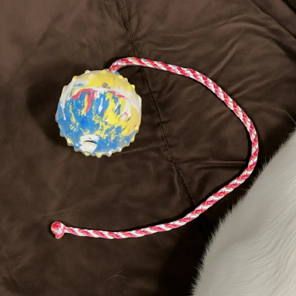 Ball inkl. Seil 50cm ( innen hohl ) iljoke