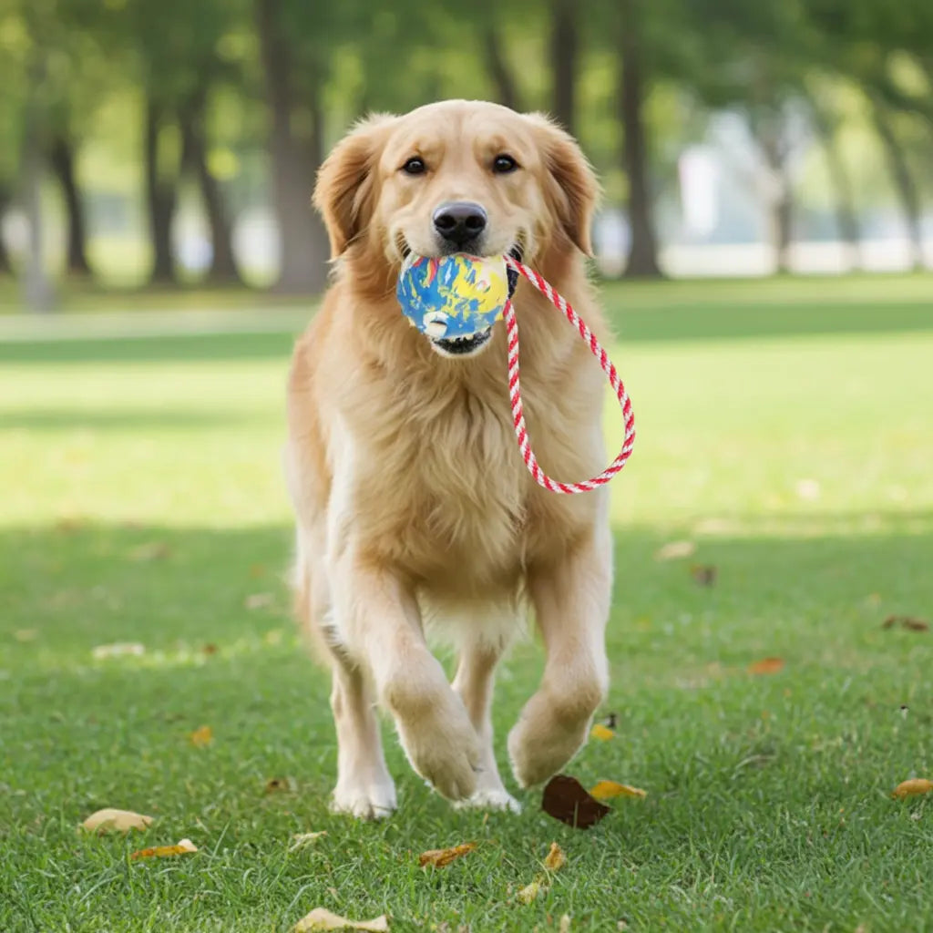 Ball inkl. Seil 50cm ( innen hohl ) iljoke
