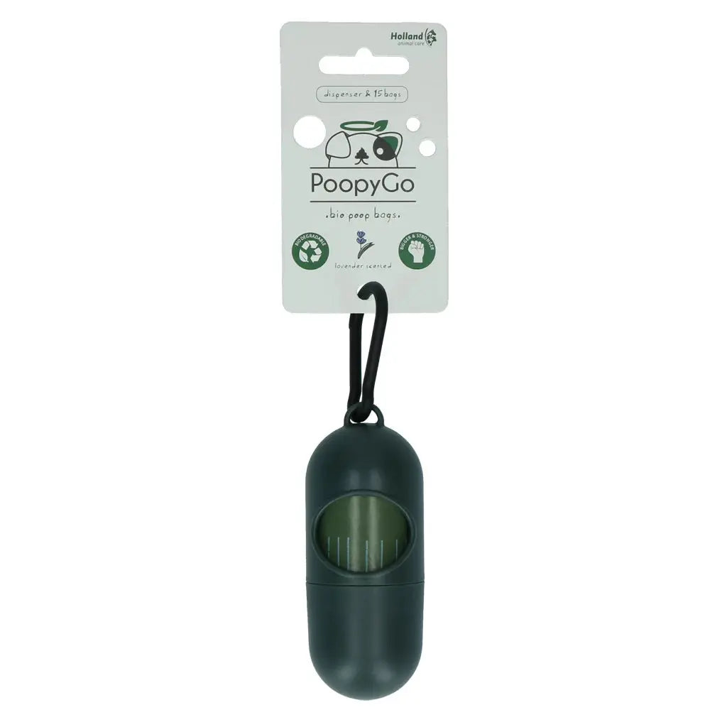 PoopyGo Spender inkl. 15 Beutel Lavendelduft Florian
