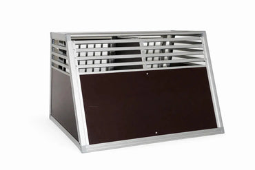 Hundetransportbox fürs Auto – Doppelbox | Höhe 68 cm | Schmidt Fahrzeugbau iljoke