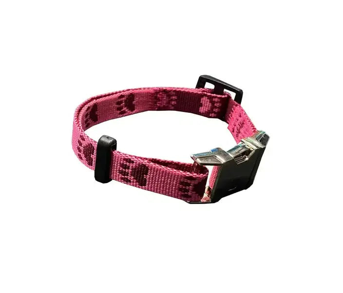 Welpenhalsband Pink 15 mm – mit Klickverschluss iljoke