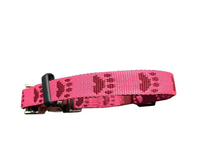 Welpenhalsband Pink 15 mm – mit Klickverschluss iljoke